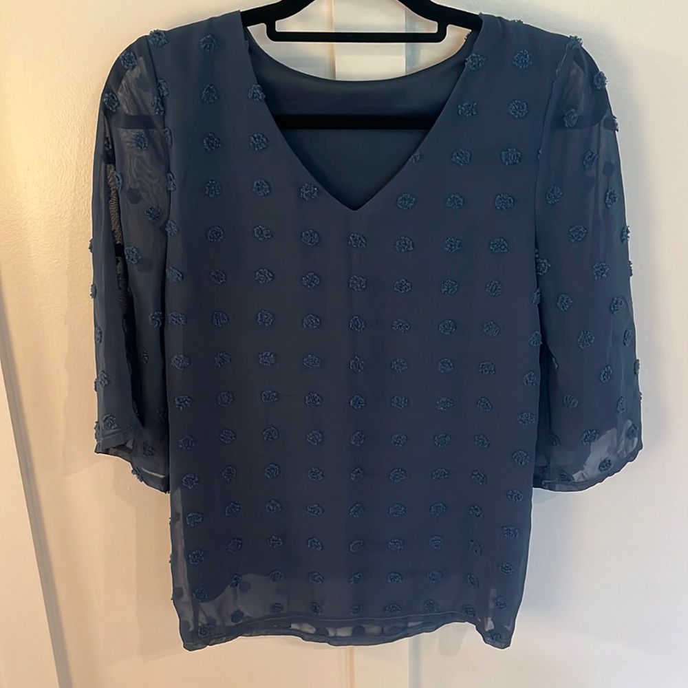 Blue blouse